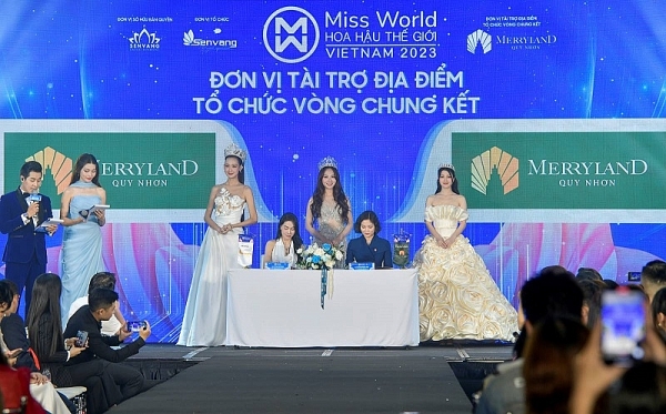 MerryLand Quy Nhơn tiếp tục được chọn là địa điểm tổ chức Miss World Vietnam 2023