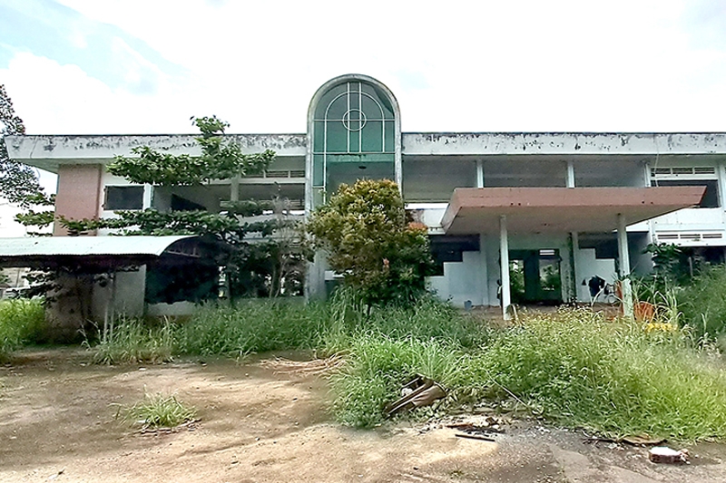Trảng Bom (Đồng Nai): Nhà văn hóa thị trấn bỏ hoang giữa vị trí “đất vàng”