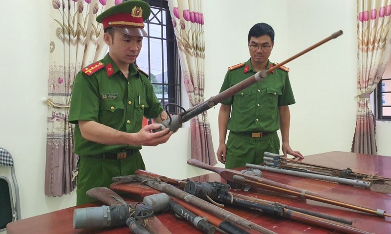 Thái Nguyên: Tăng cường hiệu lực quản lý Nhà nước về vũ khí, vật liệu nổ, công cụ hỗ trợ và pháo
