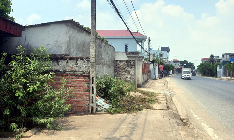 Thái Bình: Cần có lối đi vào cho người dân xã Phúc Khánh, huyện Hưng Hà