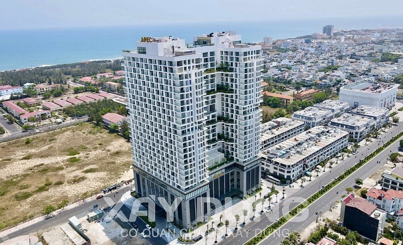 Dự án Apec Mandala Wyndham Phú Yên chưa nghiệm thu đã “lùa” khách vào ở