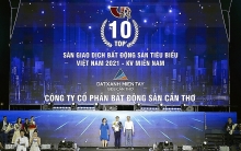 Công ty Cổ phần Bất động sản Cần Thơ được vinh danh Top 10 sàn giao dịch bất động sản tiêu biểu 2021 - Khu vực miền Nam