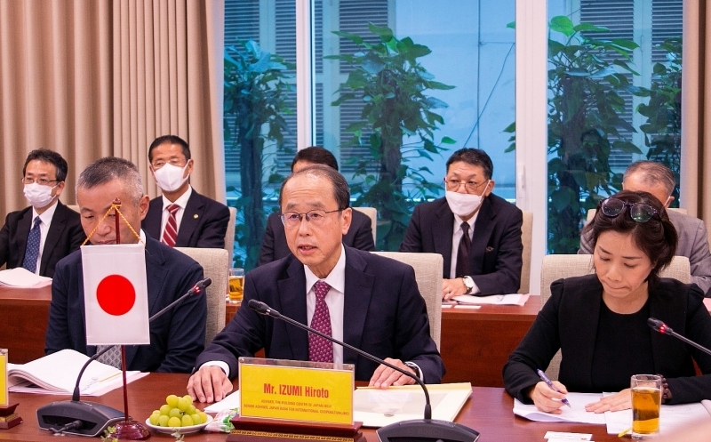 Bộ trưởng Nguyễn Thanh Nghị tiếp lãnh đạo Bộ MLIT Nhật Bản và cố vấn cấp cao Ngân hàng JBIC