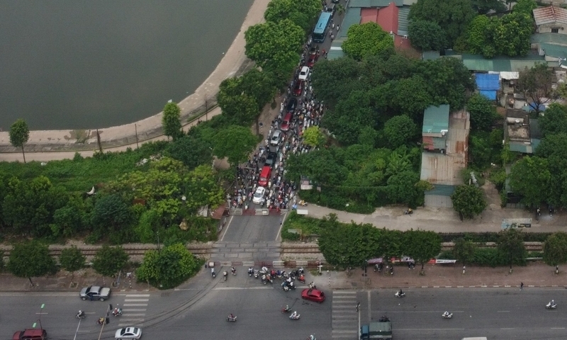 Hoàng Mai (Hà Nội): Nút thắt đường Nguyễn Hữu Thọ khi nào mới được hóa giải?