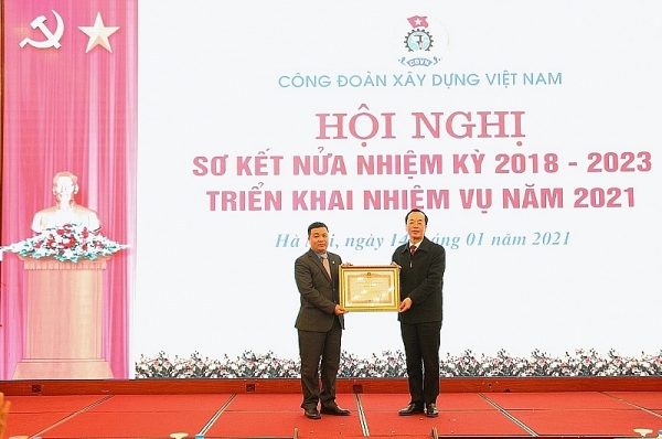 cong doan xay dung viet nam so ket hoat dong cong doan nua nhiem ky 2018 2023