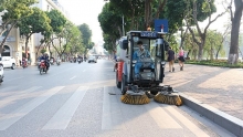 Hướng dẫn định mức quét rác đường phố bằng cơ giới