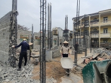 Hải Phòng: UBND quận Hồng Bàng chỉ đạo đơn vị thi công khắc phục hậu quả sau bài viết của Báo điện tử Xây dựng