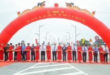 Thủ tướng Chính phủ dự Lễ thông xe cầu Cửa Hội nối hai tỉnh Nghệ An - Hà Tĩnh