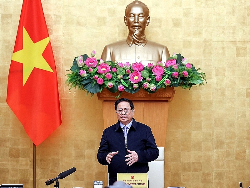 Thủ tướng Phạm Minh Chính chủ trì cuộc họp về 5 dự án giao thông trọng điểm