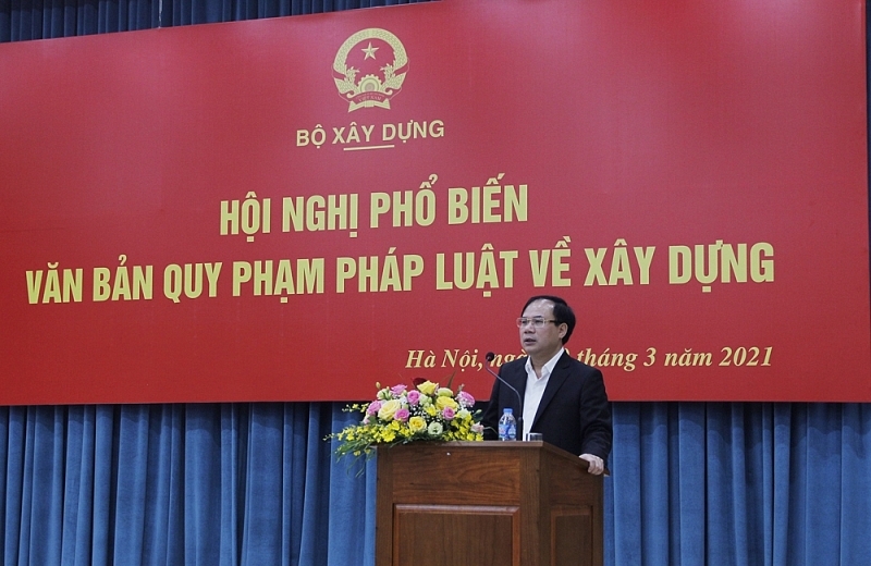 bo xay dung to chuc thanh cong hoi nghi pho bien cac van ban quy pham phap luat ve xay dung