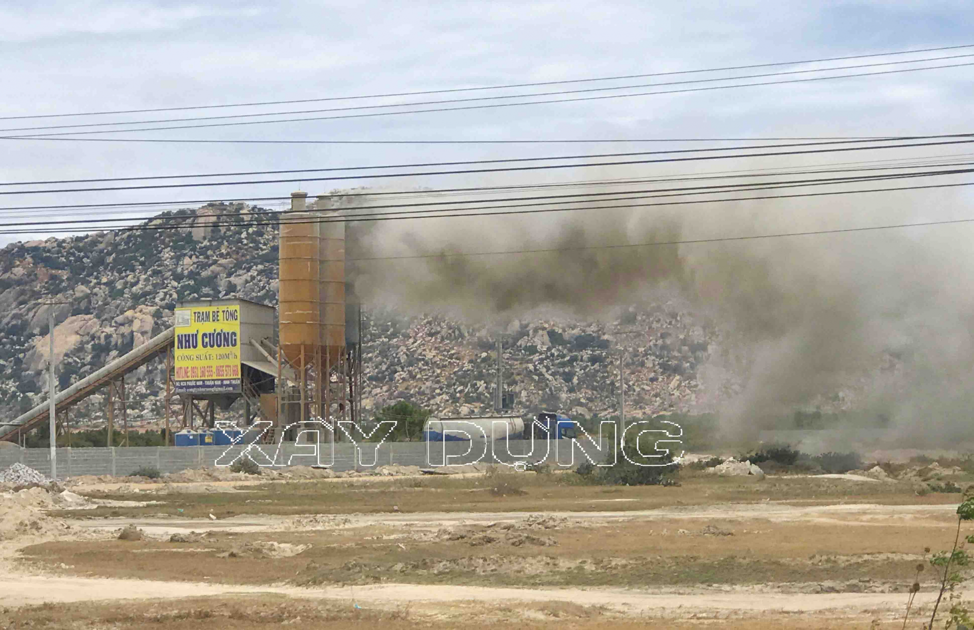 ninh thuan diem mat nhung tram tron be tong hoat dong khong phep