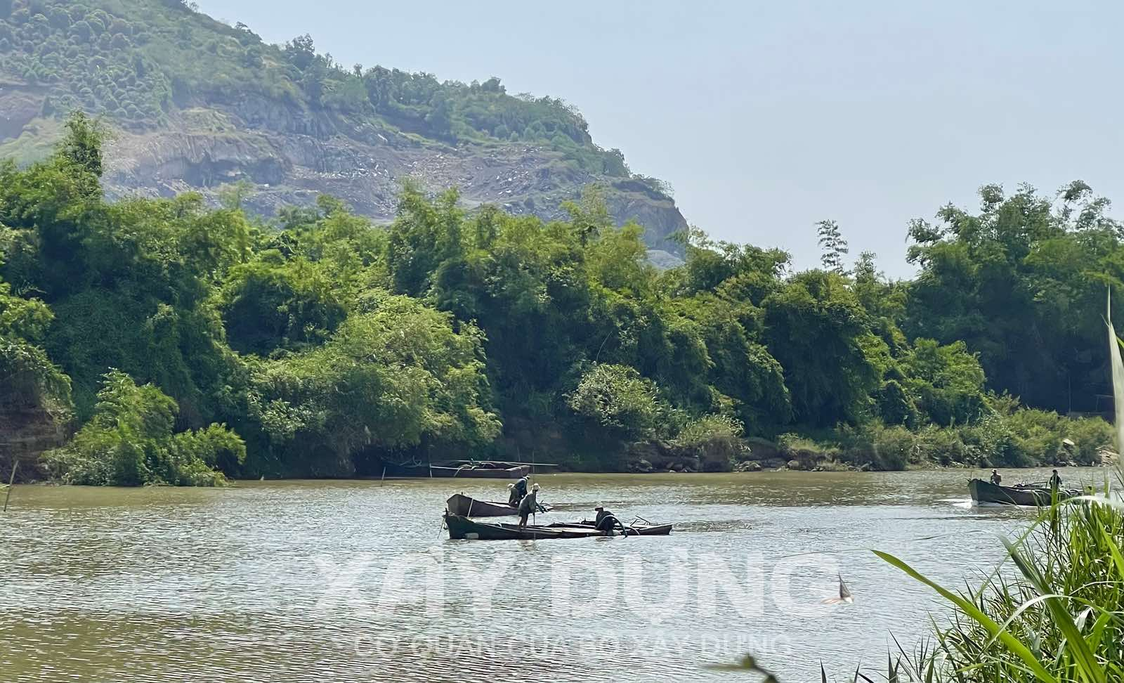 Diên Khánh (Khánh Hòa): Thêm đoạn sông Cái bị cát tặc “rút ruột”