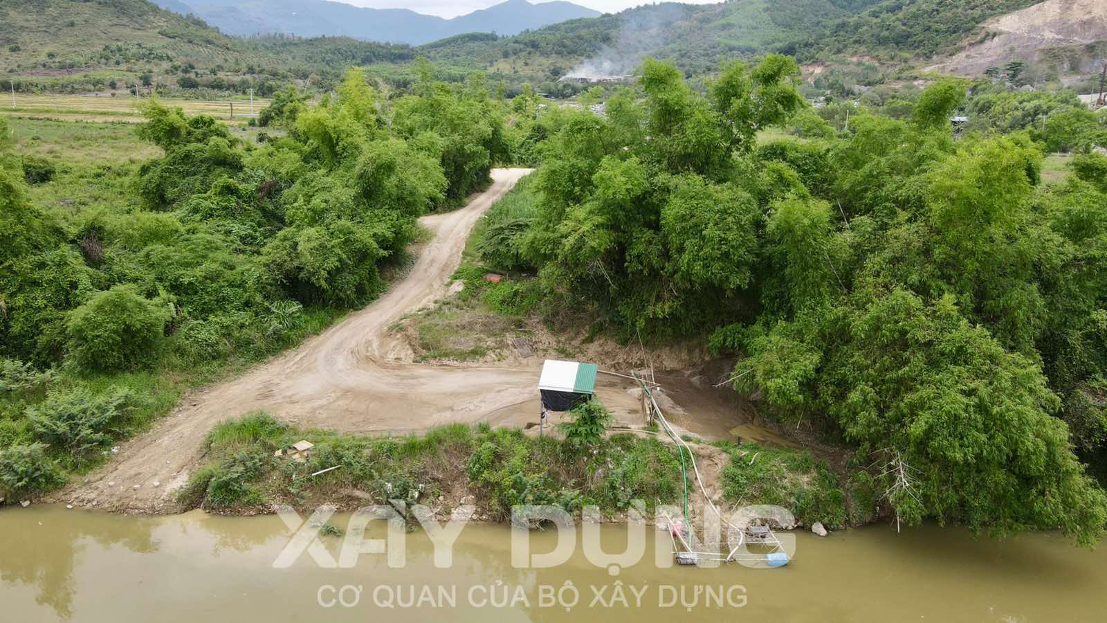 Diên Khánh (Khánh Hòa): Thêm đoạn sông Cái bị cát tặc “rút ruột”