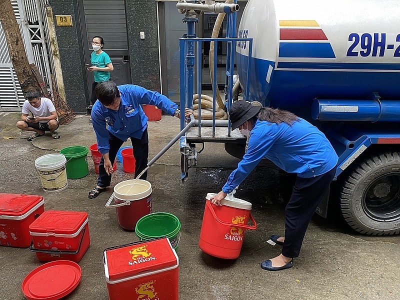 Công ty Cổ phần cấp nước Nghệ An đề nghị công an hỗ trợ xác minh nguyên nhân nước bị nhiễm bẩn bất thường