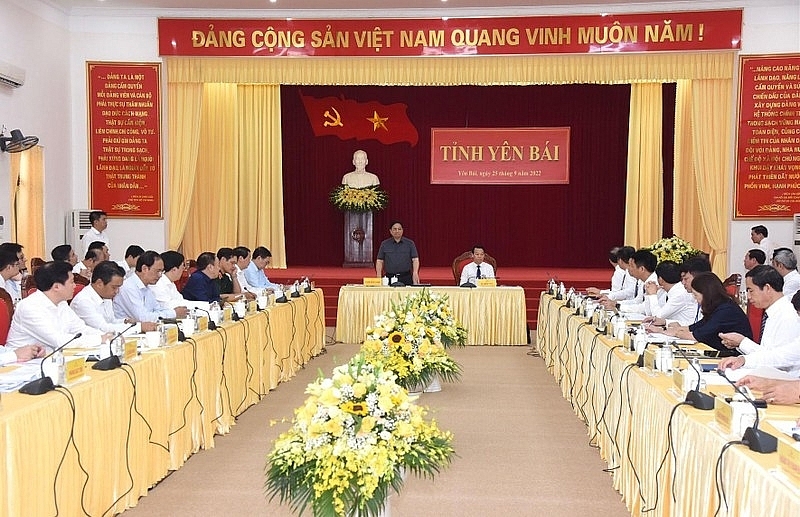 Thủ tướng Chính phủ Phạm Minh Chính thăm và làm việc tại tỉnh Yên Bái