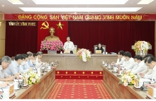 thuong truc ban bi thu trung uong dang vo van thuong tham va lam viec tai tinh vinh phuc
