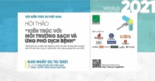 hoi thao kien truc voi moi truong sach va ung pho dich benh