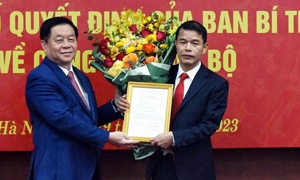 Ông Vũ Thanh Mai làm Phó Trưởng Ban Tuyên giáo Trung ương