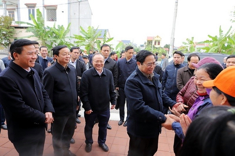 Thủ tướng Chính phủ Phạm Minh Chính kiểm tra Dự án thành phần Mai Sơn - Quốc lộ 45