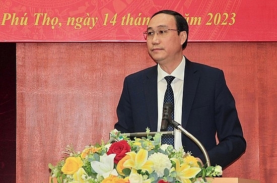 Ông Phùng Khánh Tài được điều động làm Phó Bí thư Tỉnh ủy Phú Thọ