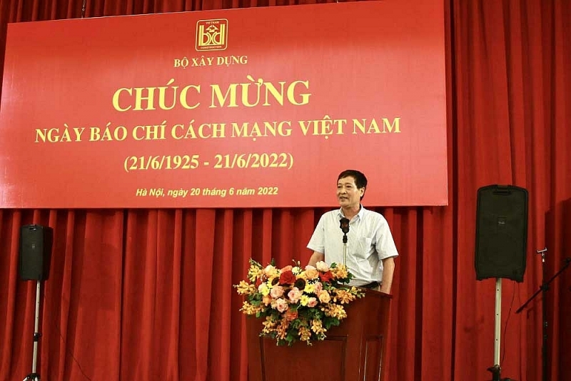 Bộ Xây dựng tổ chức gặp mặt các đơn vị báo chí thuộc Bộ nhân kỷ niệm ngày Báo chí cách mạng Việt Nam
