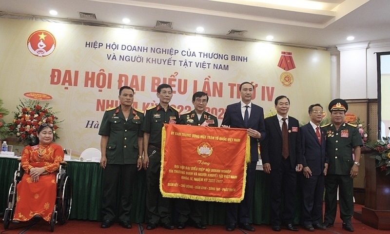 Đại hội Đại biểu Hiệp hội doanh nghiệp của thương binh và người khuyết tật Việt Nam lần thứ IV thành công tốt đẹp